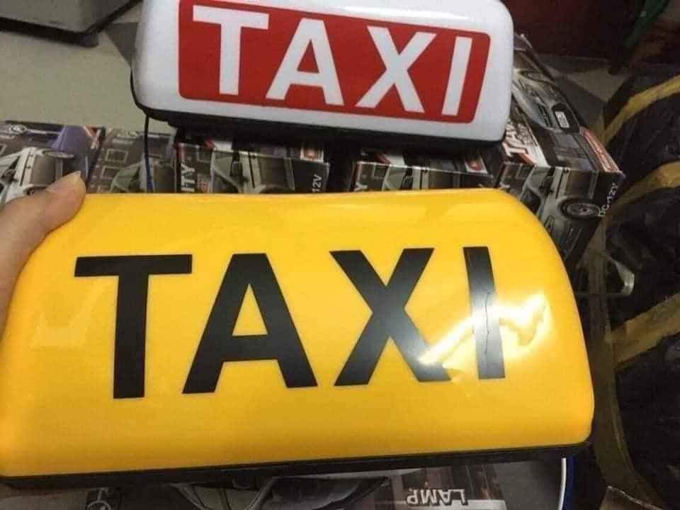 ĐÈN MÀO TAXI  CỠ TO 30CM
