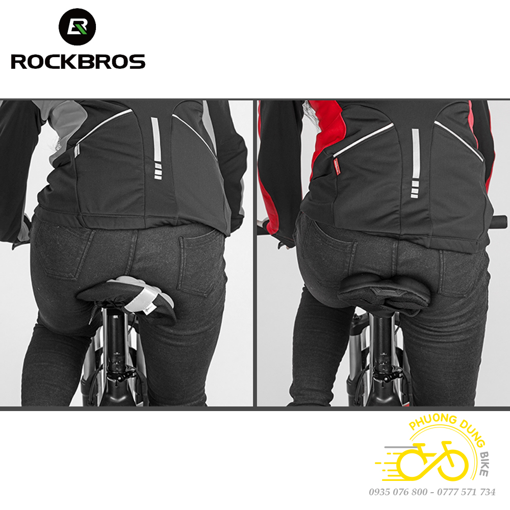 Nệm bọc yên xe đạp Silicon siêu mềm ROCKBROS