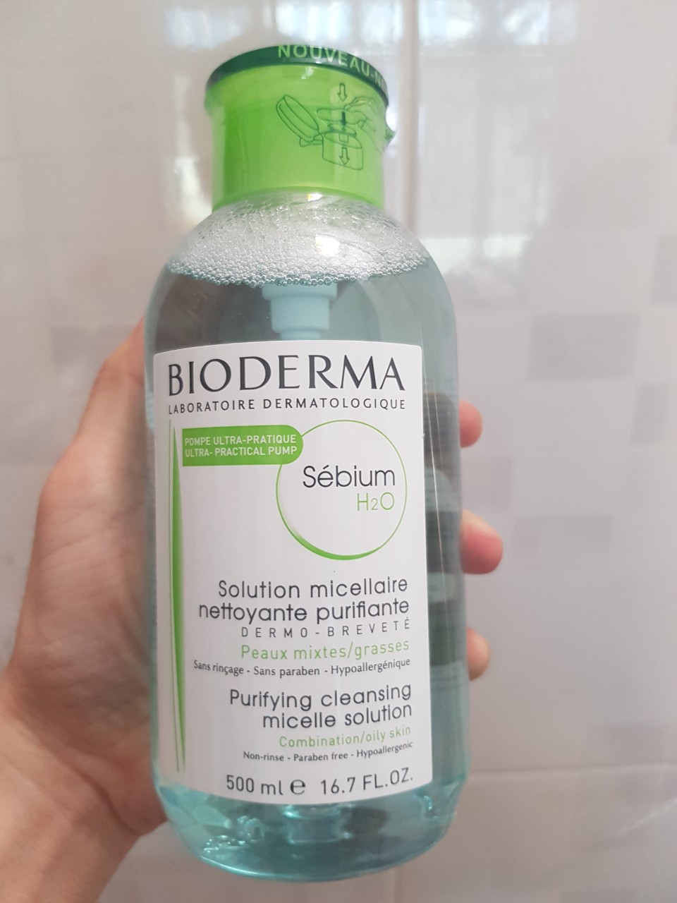 Nước tẩy trang Bioderma 500ml
