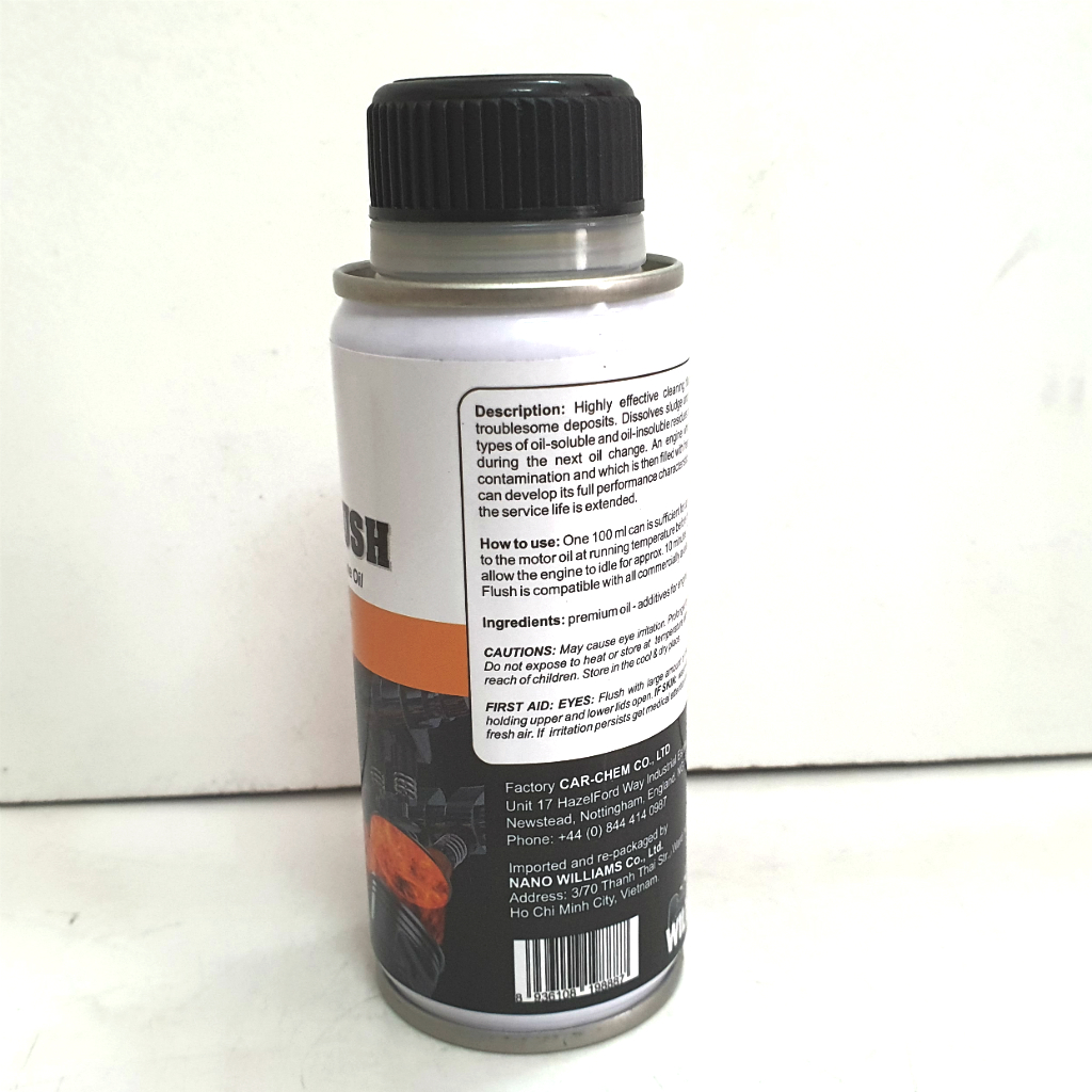 DUNG DỊC SÚC RỬA ĐỘNG CƠ WILL F1 ENGINE FLUSH 100ML