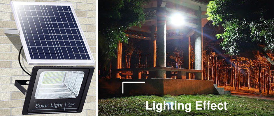 Bóng đèn năng lượng mặt trời 100w (207 chip LED)