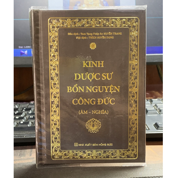 Sách - kinh dược sư bổn nguyện công đức - bìa cứng