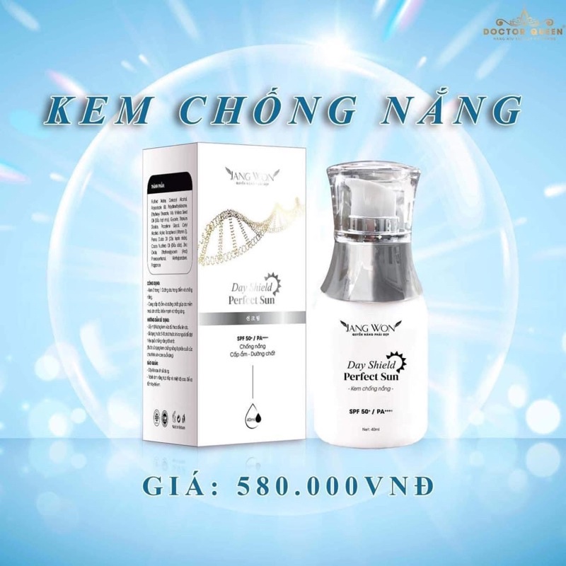 Kem chống nắng kiêm trang điểm doctor queen mẫu mới