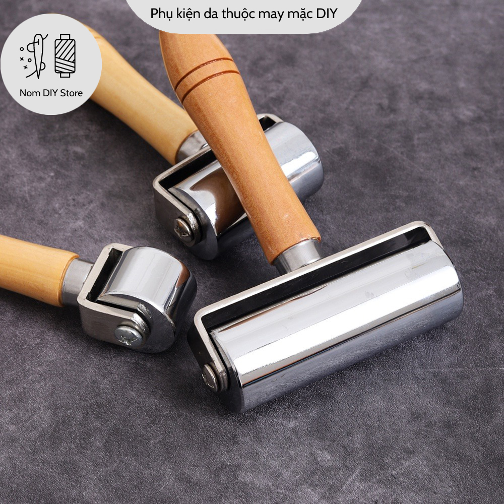 Cây Lăn Keo Rulo Ép Bề Mặt Da Khi Dán Keo Dụng Cụ Làm Đồ Da Túi Xách Bóp Ví Thủ Công Handmade DIY
