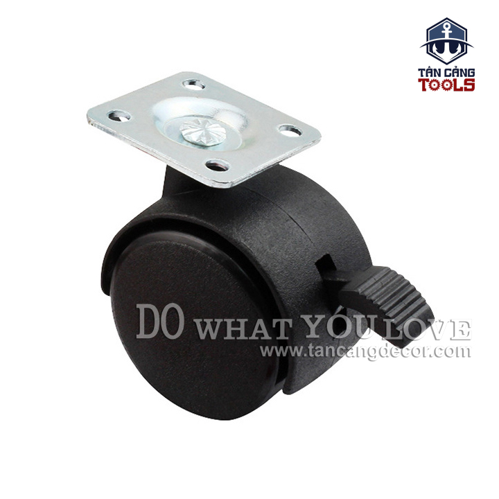 Bộ 4 Bánh Xe Có Khóa 40 mm