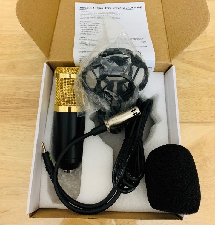Micro thu âm ZANSONG BM-900