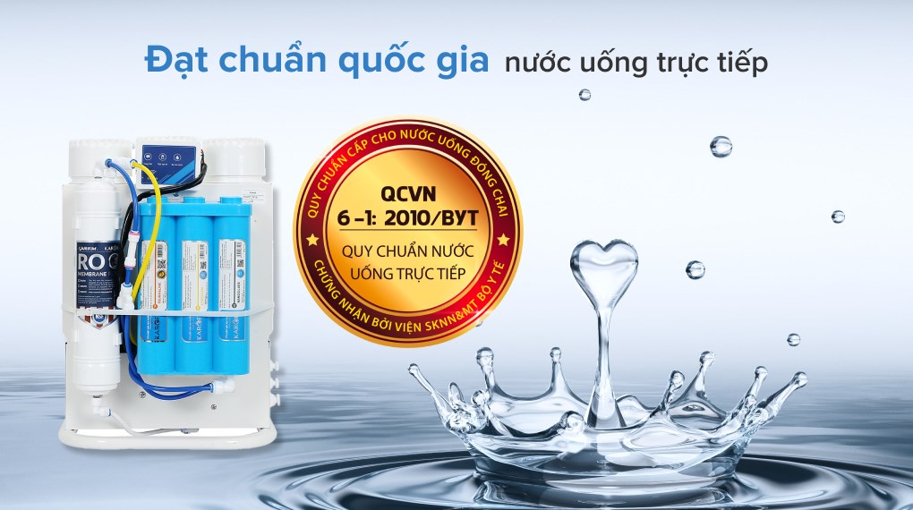 [GIAN HÀNG UY TÍN][HÀNG CHÍNH HÃNG]Máy lọc nước Karofi KAQ-U95