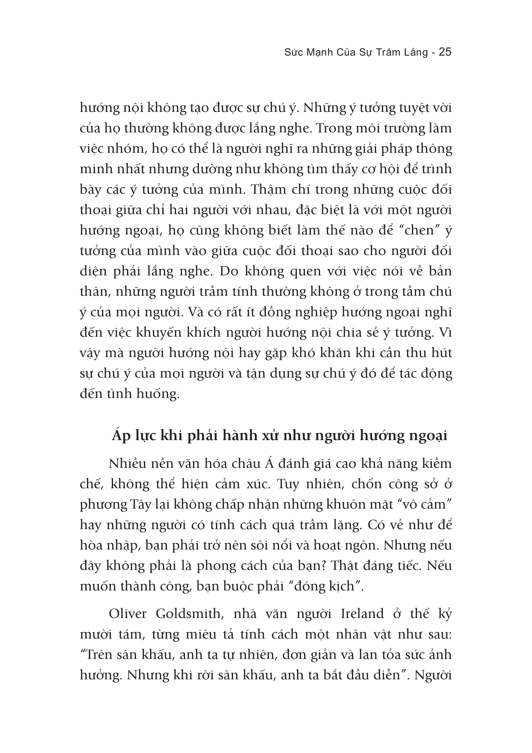 Sự Sức Mạnh Của Sự Trầm Lắng