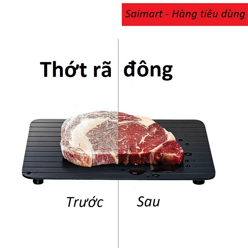 Thớt rã đông thực phẩm tự nhiên