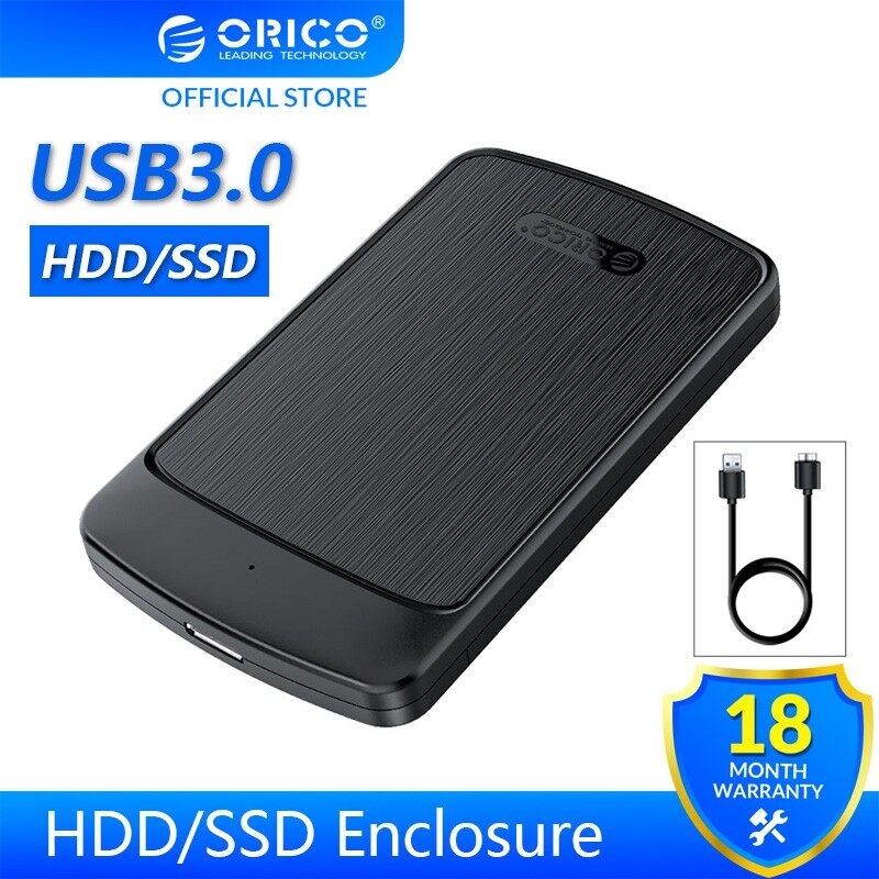 Hdd box hộp đựng ổ cứng orico 2020u3 2.5 inch cổng sata 3.0 và usb 3.0 5gbps cho ssd/hdd 4tb - hàng