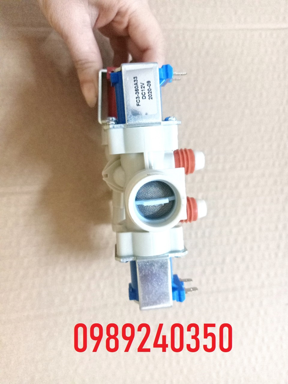 Van cấp 3 máy giặt LG 12V DC chính hãng
