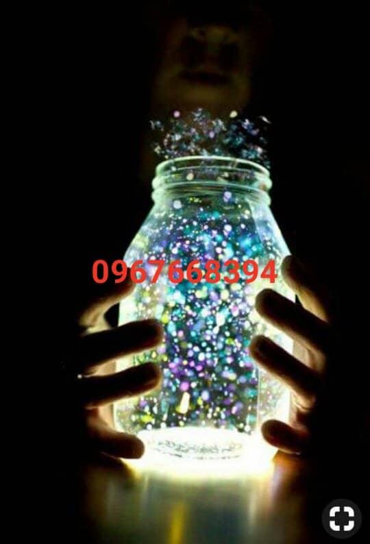 com bo 10 lọ bột dạ quang