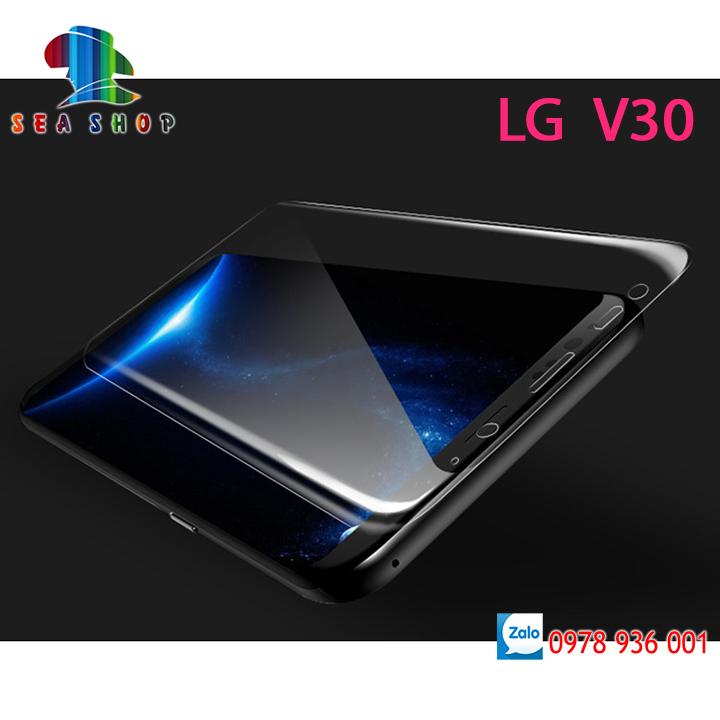 UV tempered glass for LG V30