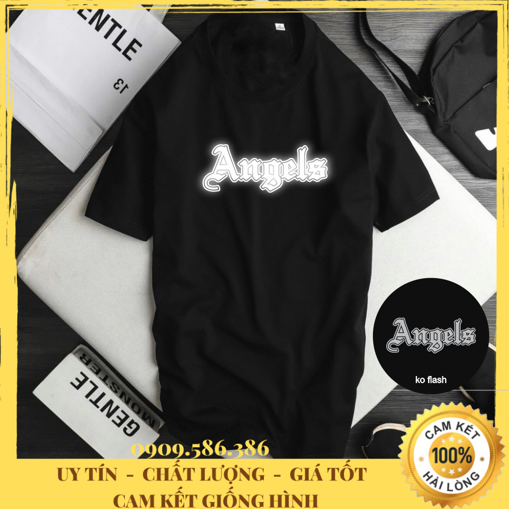Áo thun Angels Phản Quang Khi Bật Đèn Flash Đủ Size