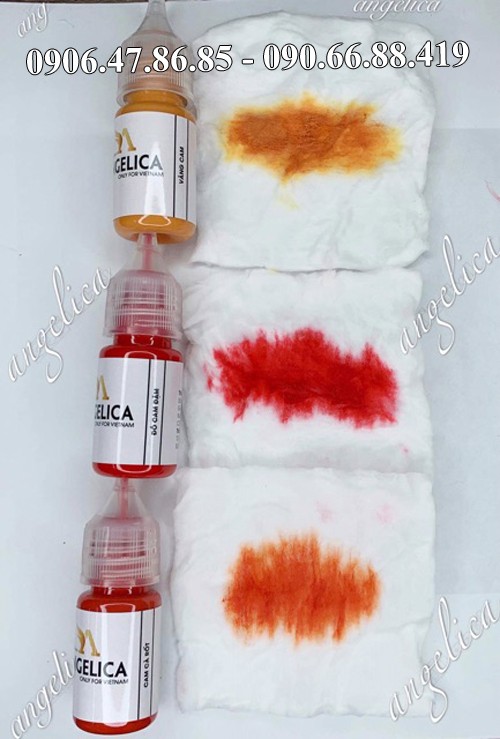 [HCM]Mực xăm Angelica 10ml của Nga