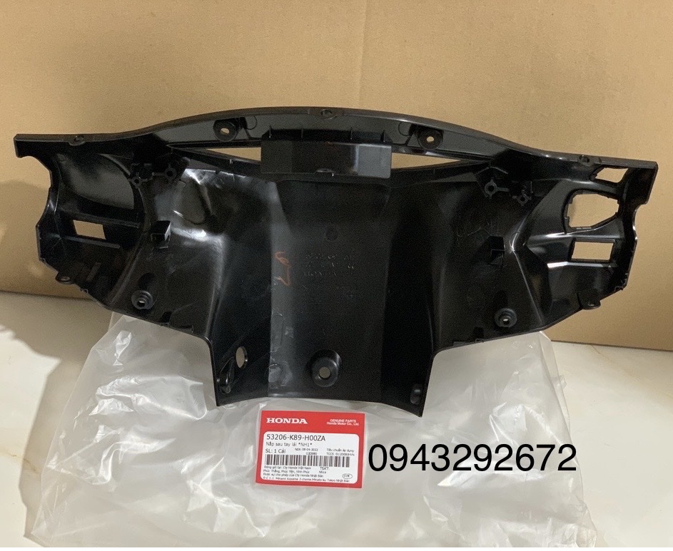 Gáy ( Nắp Sau Tay Lái ) Wave 110 ( 2017>2023 ) Không công tắc đèn Honda ( 53206K89H00ZA )
