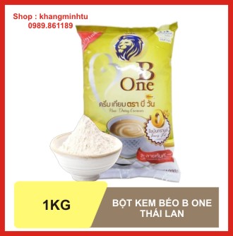 Bột kem béo B One Thái Lan pha trà sữa