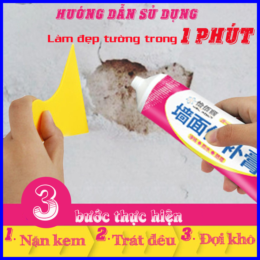 Keo vá tường thông minh chống thấm đa năng