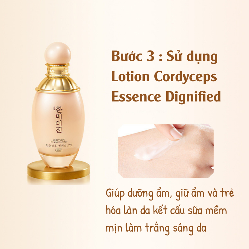 Bộ Sản Phẩm Chăm Sóc Làn Da Hàn Quốc Cao Cấp Đông Trùng Hạ Thảo Hanmi Loại Bỏ Dấu Vết Của Tuổi Già Nâng Niu Làn Da Của Bạn Tặng Kèm Máy Mát Xa Mặt