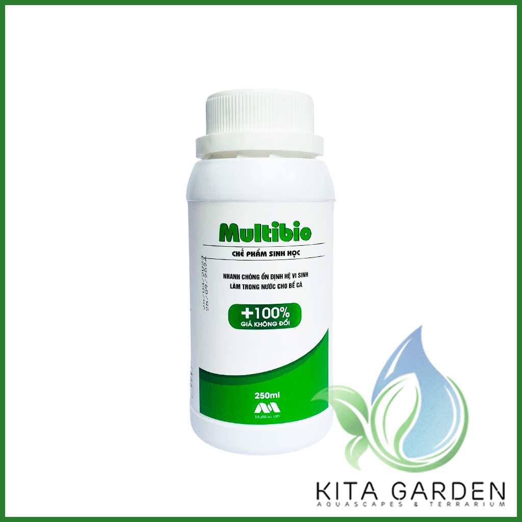 Vi sinh nước Multibio giúp trong nước bể cá