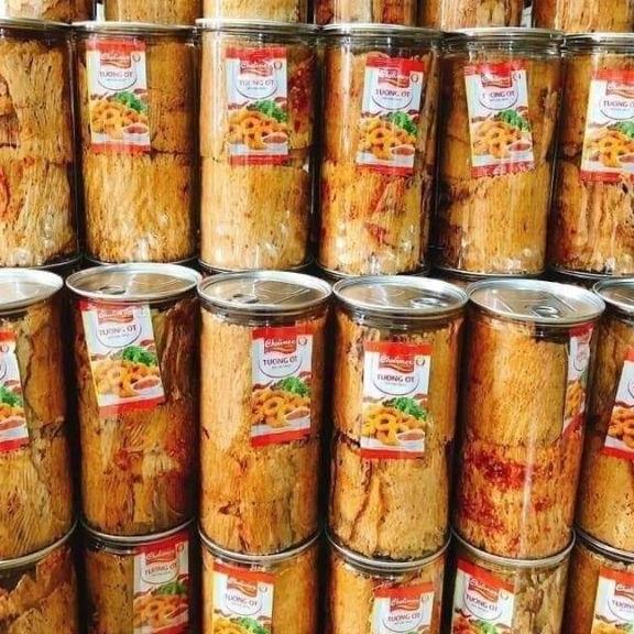 [HCM]5 lon mực cán tẩm vị Nha Trang