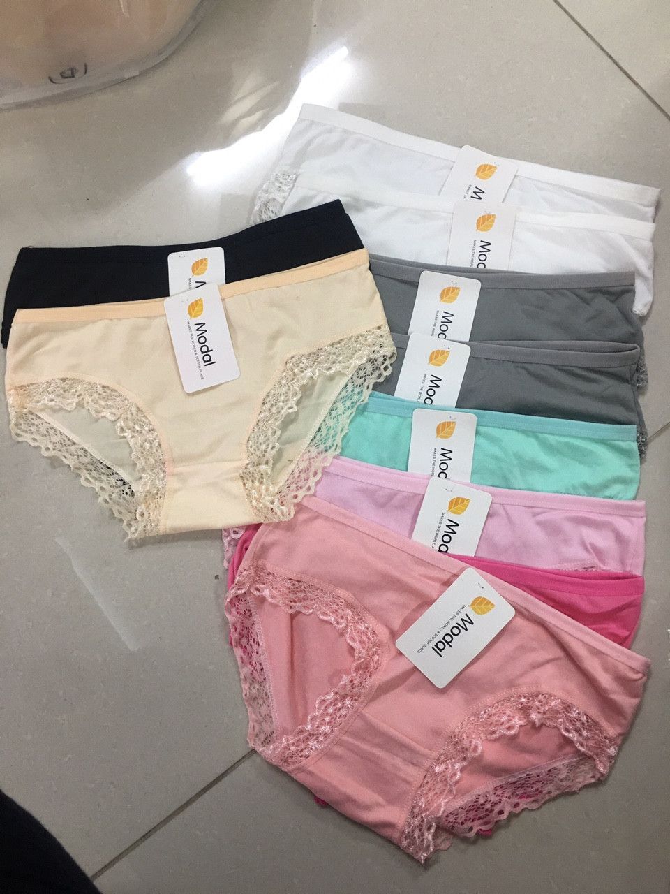 [HCM]combo 10 quần thun viền quần nhỏ quần chíp
