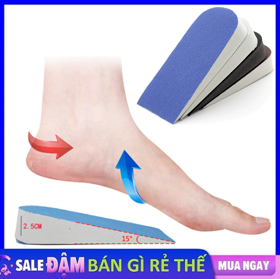[HCM]Miếng độn đế giày tăng chiều cao