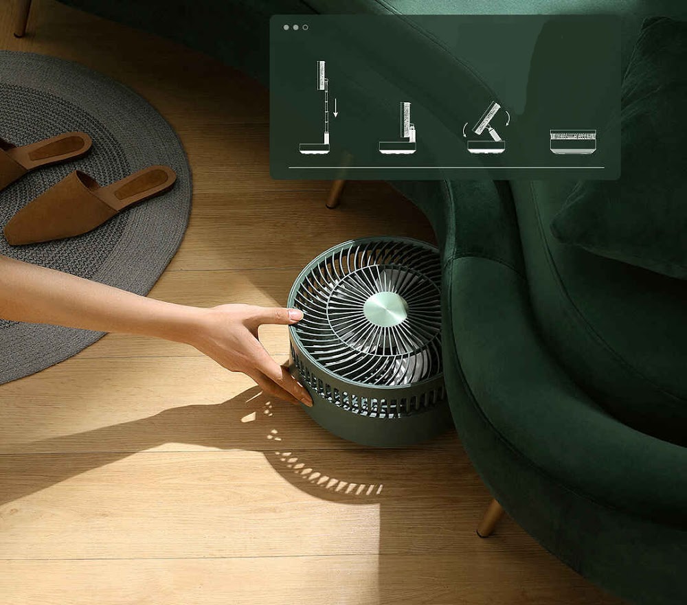 Quạt sạc tích điện đa năng EDON 908