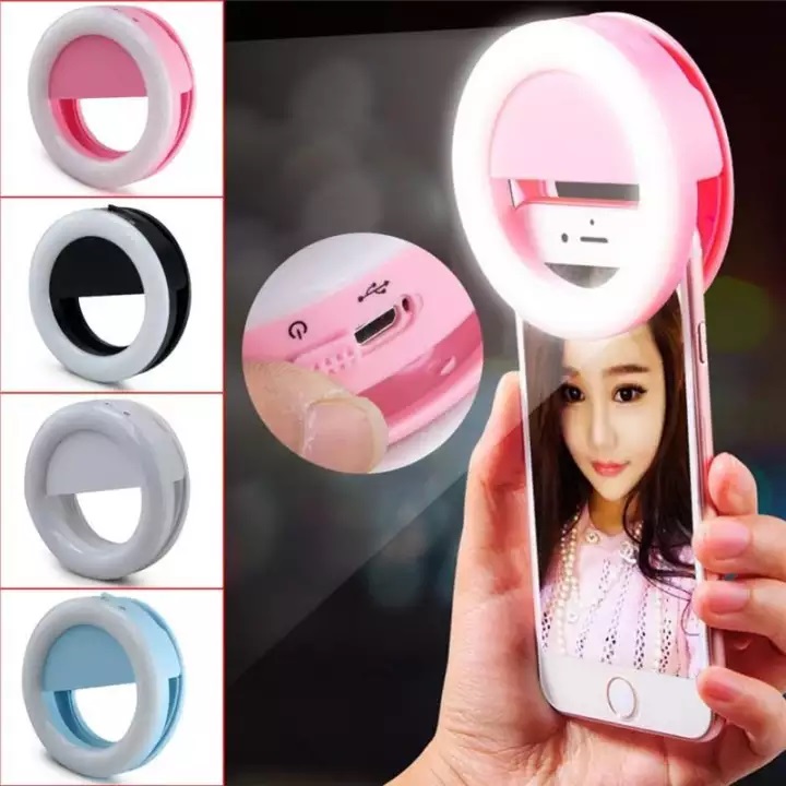 Đèn Led nhiều bóng chiếu sáng Kẹp Điện Thoại Chụp Hình Selfie Tự Sướng
