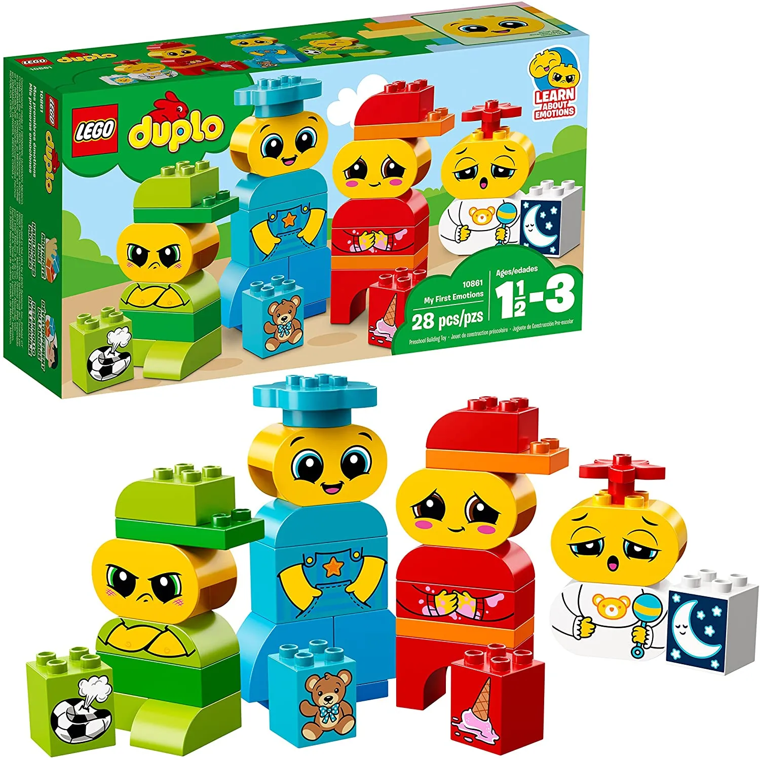 Đồ chơi LEGO DUPLO - Bộ Cảm Xúc Đầu Tiên Của Bé - Mã SP 10861