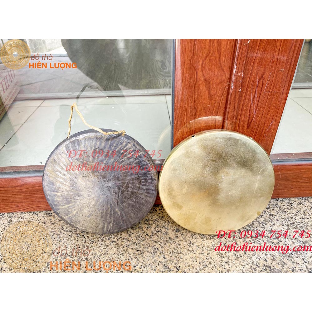 Thanh la bằng đồng đường kính 20cm