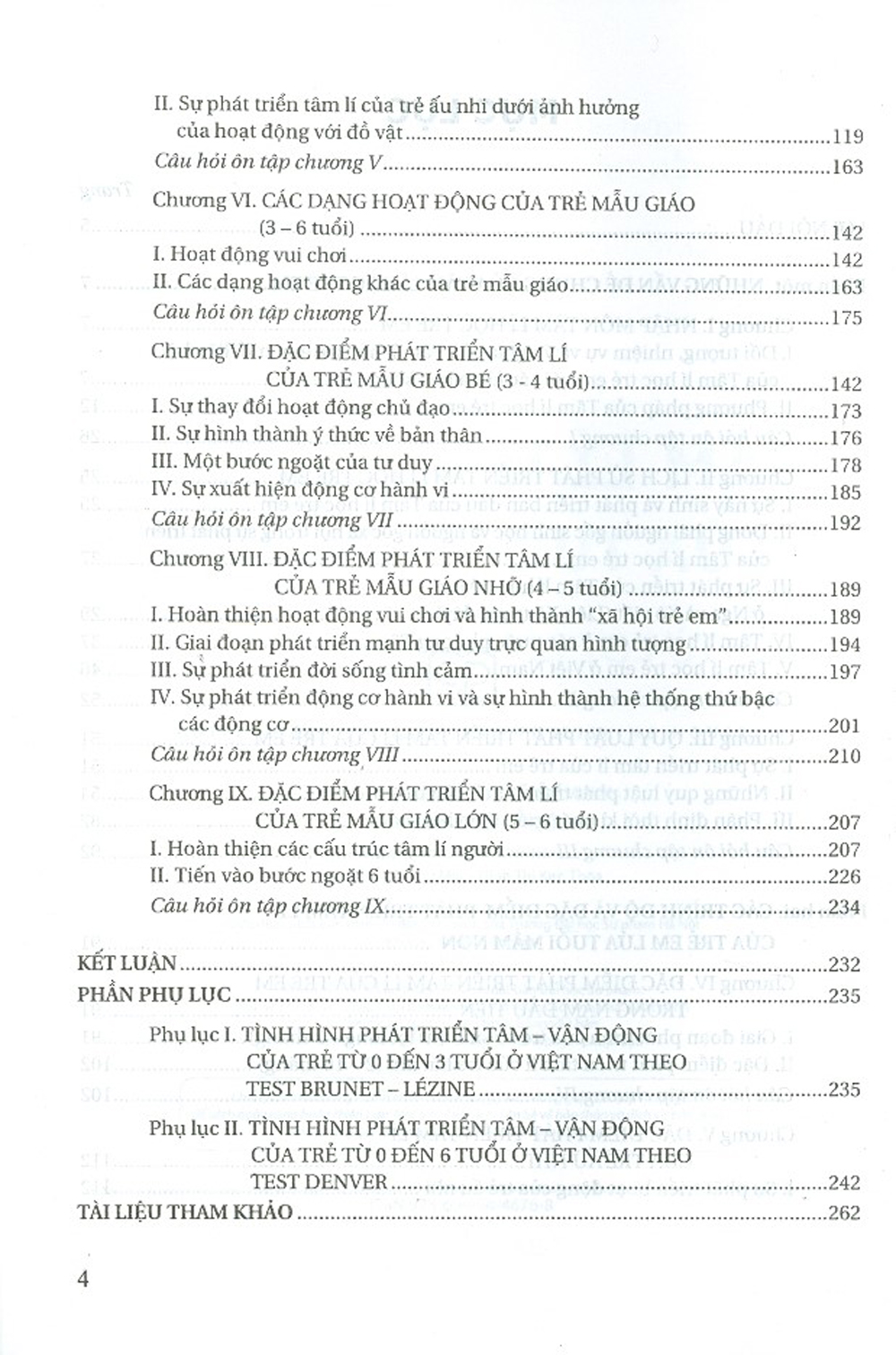 Tâm Lí Học Trẻ Em Lứa Tuổi Mầm Non