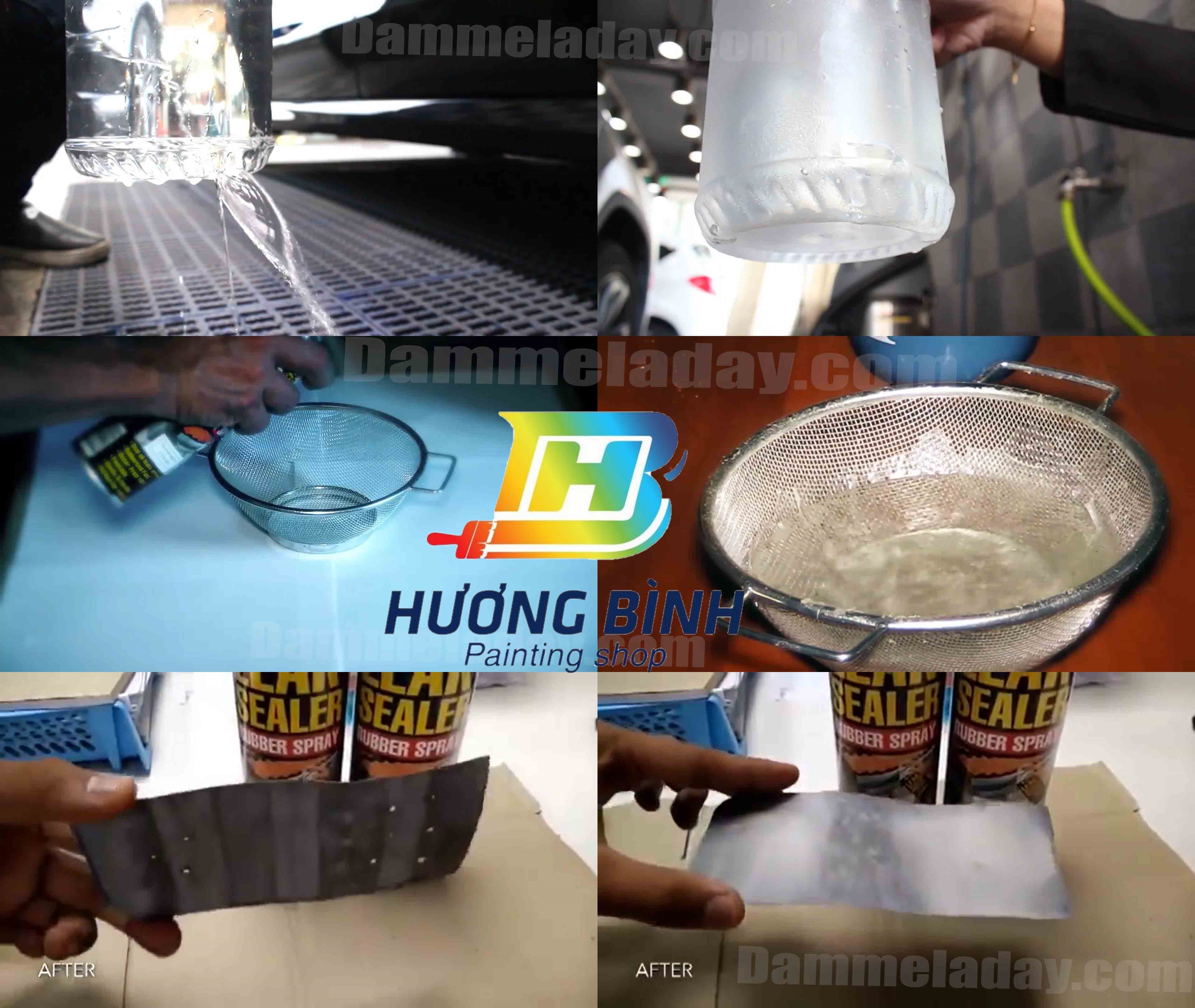 Sơn xịt Bosny Leak Sealer B125 (Sơn xịt chống dột)