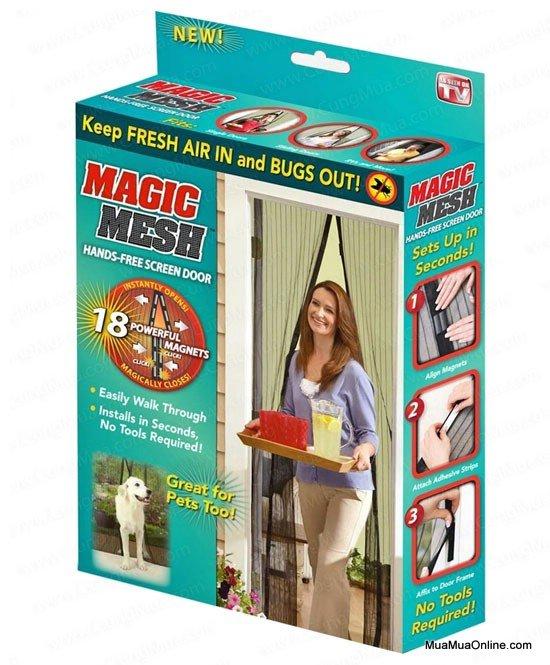 Rèm Cửa Chống Muỗi Magic Mesh