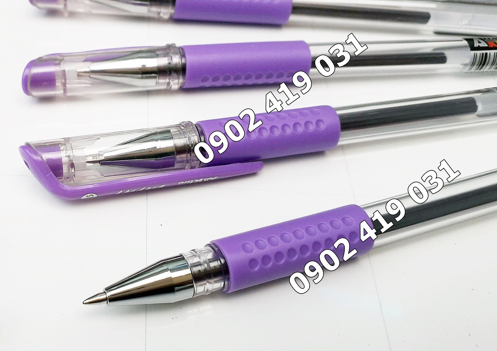 [HCM]Hộp 12 Bút Mực Tím ODEMEI - K009 [ Bút Gel mực nước ]
