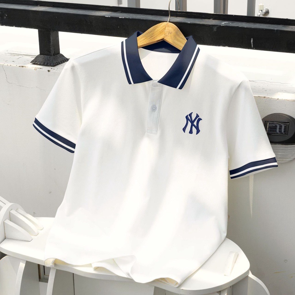 Áo thun MLB Polo mắt chim thoáng mát cao cấp