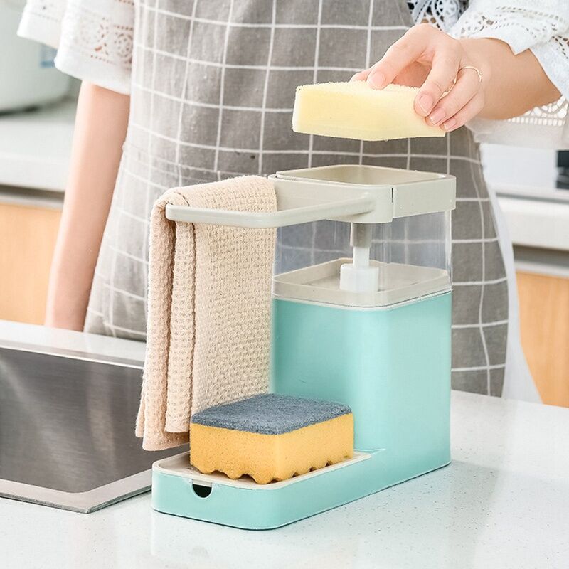 Nước rửa chén / Hộp Đựng Nước Rửa Chén Đa Năng