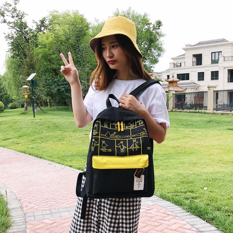 BALO NỮ THỜI TRANG HÀN QUỐC PHỐI HAI MÀU