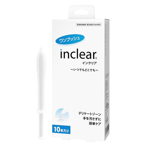 [Hộp 10 cây] Đũa thần Inclear Kiesn dung dịch vệ sinh phụ nữ Nhật Bản