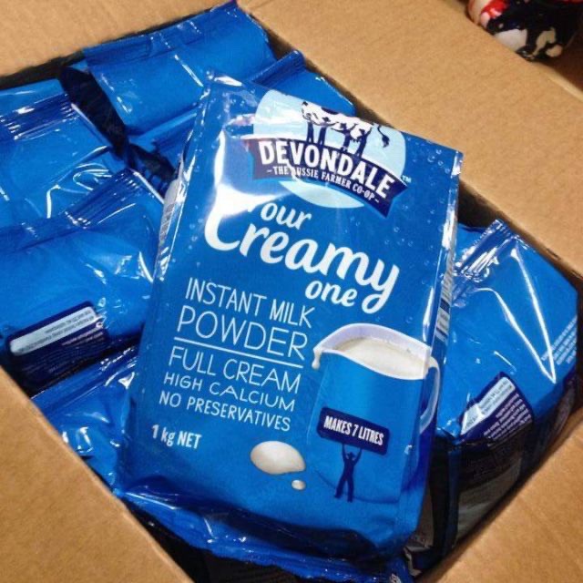 Sữa Tươi Dạng Bột DEVONDALE Nguyên Kem (1kg)