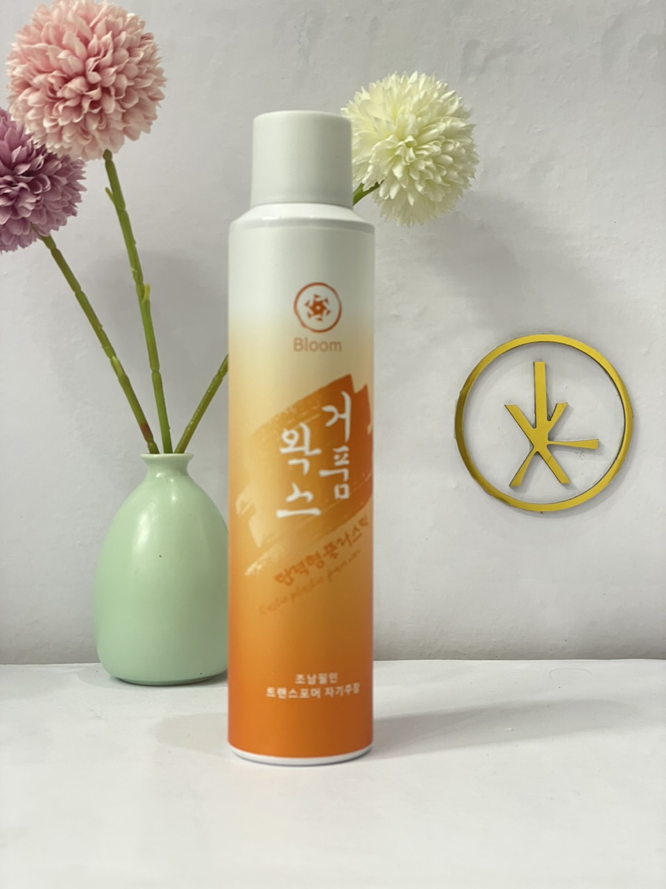 Keo Mousse Bọt Tạo Kiểu Tóc Mềm Bloom 300ml - HRBX300 ( giữ nếp tóc uốn hippie , xù mỳ)