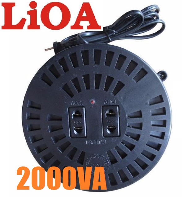 Biến áp đổi nguồn 220v ra 100v 120v 1800w 2000va lioa