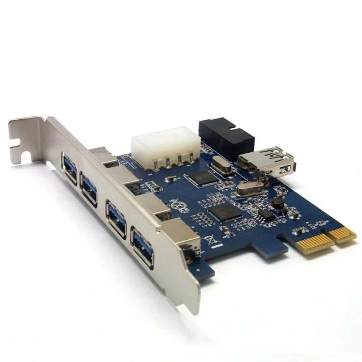 Card chuyển đổi PCI Express to USB 4 cổng 3.0