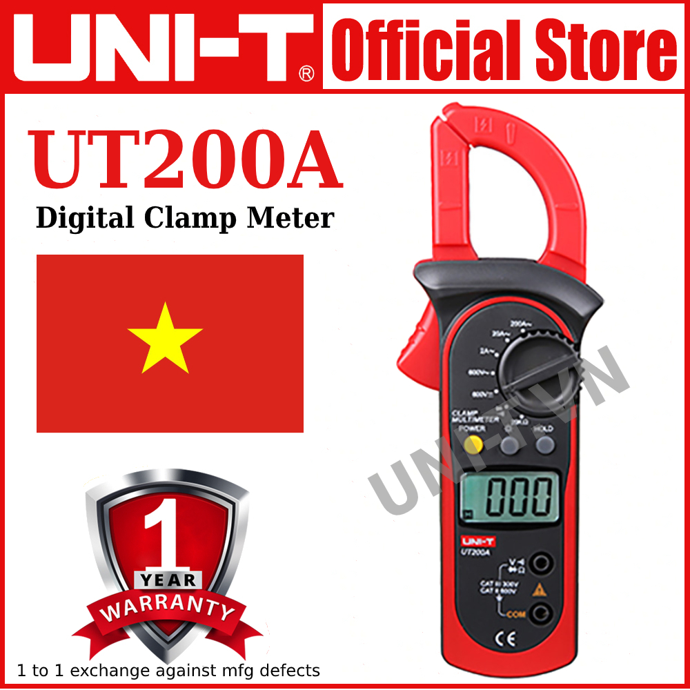 [HCM]UNI-T UT200A Digital Clamp Meter