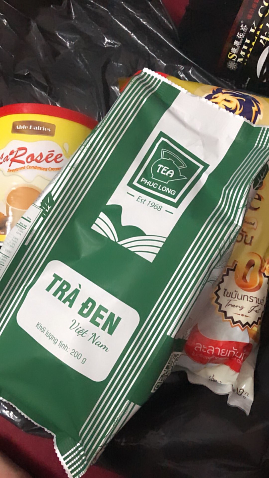 Trà Đen pha trà sữa Phúc Long  500gr / trà đen số 9 Sao Vàng