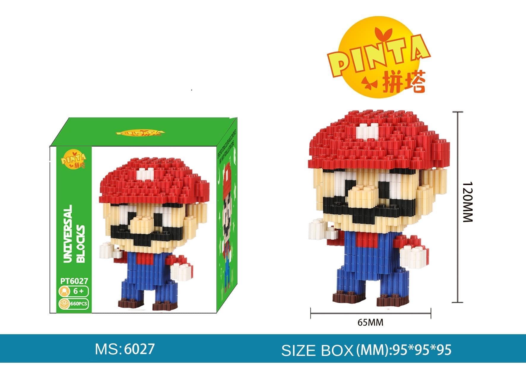 Mô hình lắp ráp nhân vật mini 3D, 12 con giáp, 12 Cung hoàng đạo, Pokemon, Doremon, Siêu anh hùng Ironman, Superman , Thu nhỏ, Cute, Dễ thương Giá rẻLego ngọc thịnh