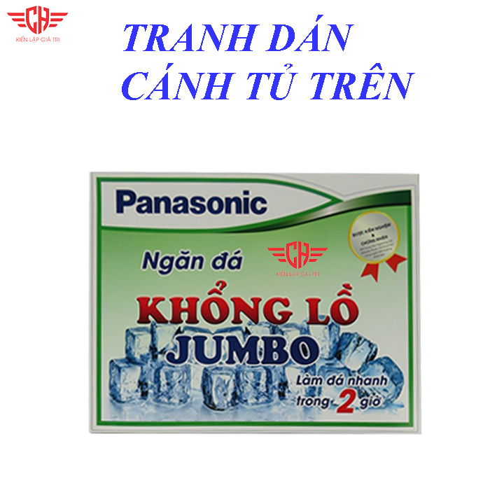 Tem dán tủ lạnh PANASONIC Khổng lồ mẫu 1