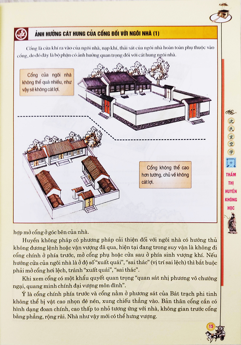 Sách Phong Thủy - Thẩm Thị Huyền Không Học (Tập 2)
