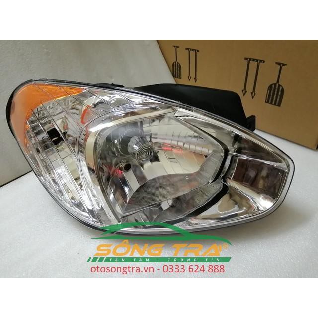 Đèn pha hyundai verna 2008 bên lái