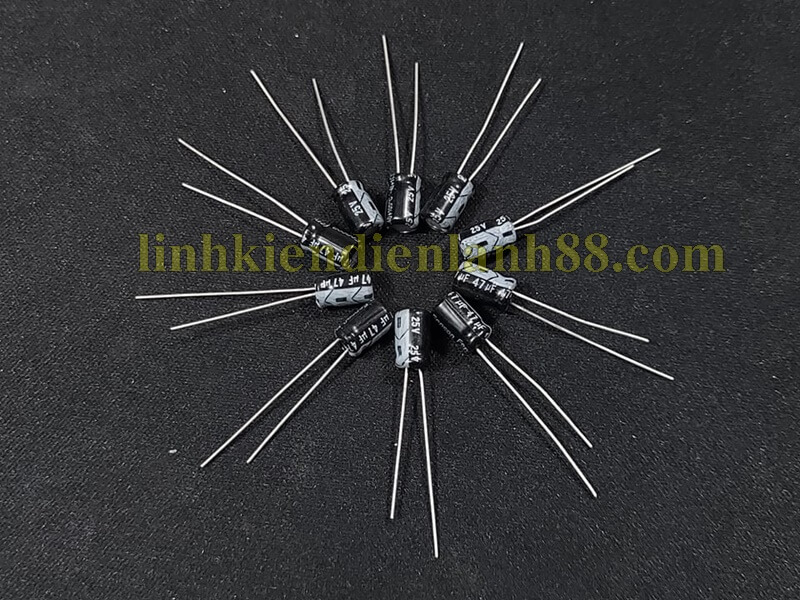 10 cái Tụ Hóa 47uf 25v mới !